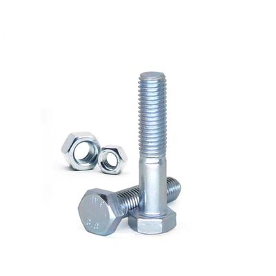 당신의 요구 사항에 대한 길이가 10mm-500mm 8.8 등급  galvanized Hexagon 볼트 및 견과류를 판매