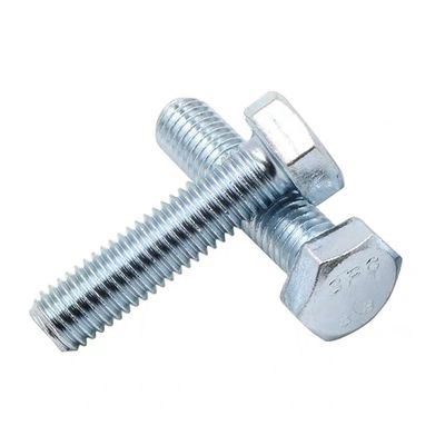 당신의 요구 사항에 대한 길이가 10mm-500mm 8.8 등급  galvanized Hexagon 볼트 및 견과류를 판매