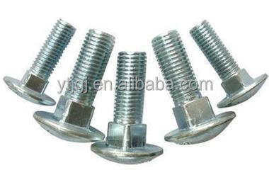 ISO9001 인증 ZINC 마무리 맞춤 볼트 캐리 볼트 DIN603 귀하의 요구 사항에
