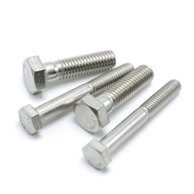 스테인리스 스틸 헥스 볼트 및 견과류 DIN933 SS304 A2-70 M6 M8 M10 M12 M16 일반 산업용