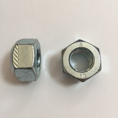 진크 노란색 크로마트 접착 M8 M10 M12 M16 DIN 표준에 대한 모든 금속 잠금 견과류