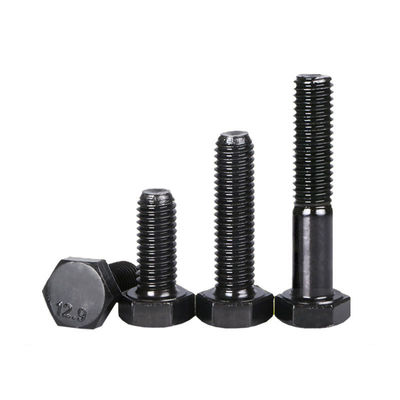 HDG 탄소 강철 헥스 헤드 볼트 3/8 1/4 5/16 제조 Ansi UNC DIN 4.8 8.8 10.9 12.9