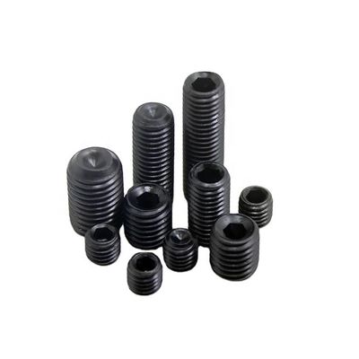 3mm-50mm 블랙 옥시드 평면 끝 육각형 소켓 세트 나사 DIN 913/DIN 914/DIN 915/DIN 916