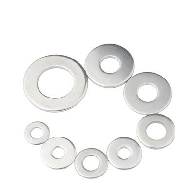 DIN125 중공업 표준용 블루 화이트 진크 8.8 등급 확대 평면 세척기