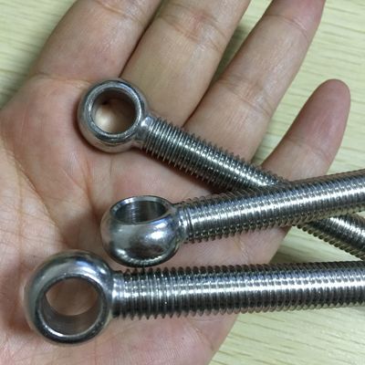 스테인리스 스틸 볼트 DIN444 UNI6058 눈 볼트 8.8 노란색 진크 마무리 및 갈고리