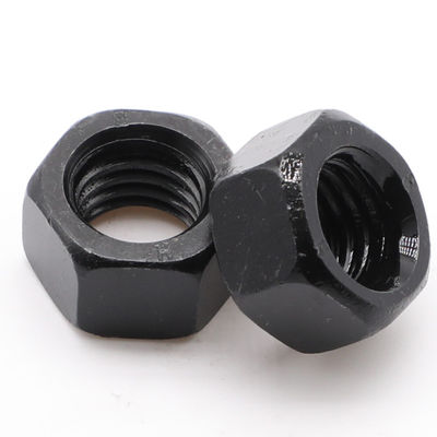 ISO9001 인증 블랙 옥시드 M2-M30 헥스 견과류 DIN934 견과류 및 건설용 볼트