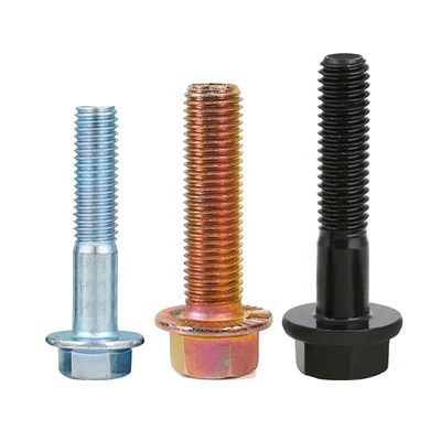 건물 두께 MM1-MM500 DIN6921 플랜지 헥스 헤드 볼트 m10 m12 m6 건설용