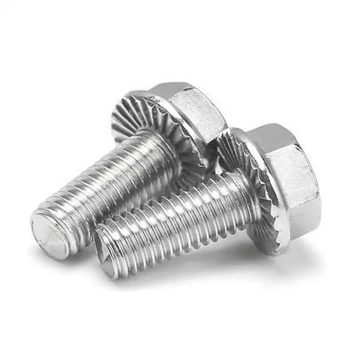 건물 두께 MM1-MM500 DIN6921 플랜지 헥스 헤드 볼트 m10 m12 m6 건설용