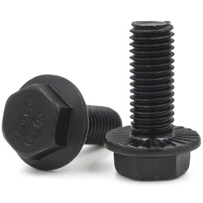 건물 두께 MM1-MM500 DIN6921 플랜지 헥스 헤드 볼트 m10 m12 m6 건설용
