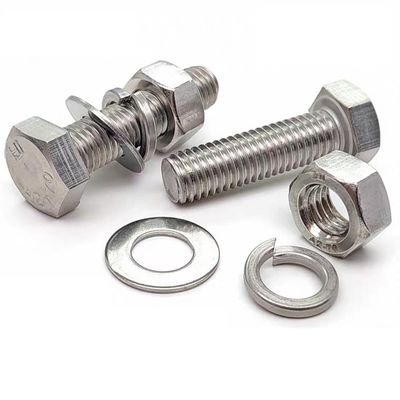 Handan DIN933 DIN931에서 MM10-MM500 평면 마무리 헥스 헤드 볼트 견과류 및 세척기