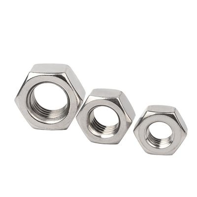 노란색 주황 접착 스테인리스 스틸 SS304 SS316 A2 A4 70 80 헥스 견과류 DIN934 직접