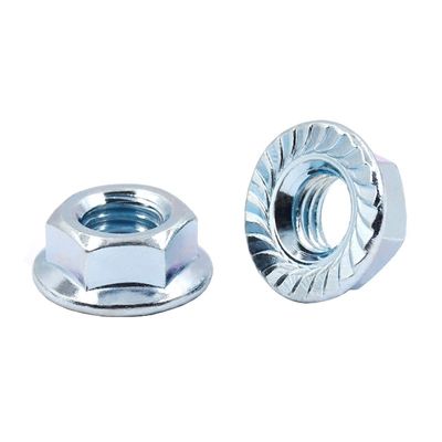 메트릭 측정 시스템 DIN 6923 볼트와 함께 젤리화 된 헥스 플랜지 견과류 OEM 허용