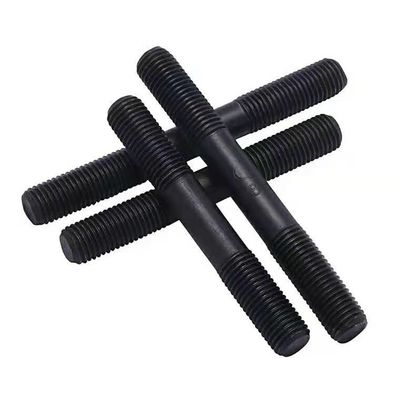 진크 마무리 DIN 표준 스터드 볼트 ASTM A193 Gr B7 중용 애플리케이션
