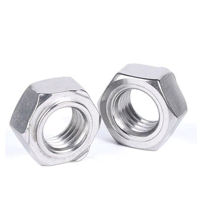 자동차 산업은 스테인리스 스틸으로 가연 한 육각형 머리 견과류 DIN934 10b21 M4-M52