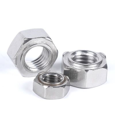 자동차 산업은 스테인리스 스틸으로 가연 한 육각형 머리 견과류 DIN934 10b21 M4-M52