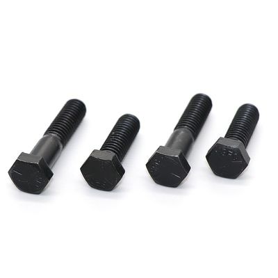 헥사곤 ASTM A307 3/8 M28 탄소 강철 핫 디프 UNC 밸런াইজ드 헥스 헤드 볼트 및 견과류
