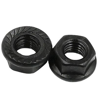 M2-M30 평면 304 스테인레스 스틸 나일론 잠금 견과류 DIN6923 무거운 부하 응용 프로그램