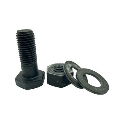 고 정밀 M9 M10 M38 M42 M50 M72 검은 탄소 산화탄소 스틸 헥스 볼트 DIN 표준
