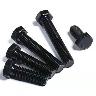 탄소 강철 진크 헥스 헤드 고정 장치 DIN933 DIN931 ISO ANSI 볼트 및 나트 M6-M36