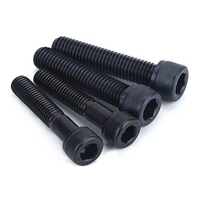 블랙 스틸 DIN 912 12.9 헥스 앨런 키 볼트 M8 M25 등급 12.9 인증서 ISO9001