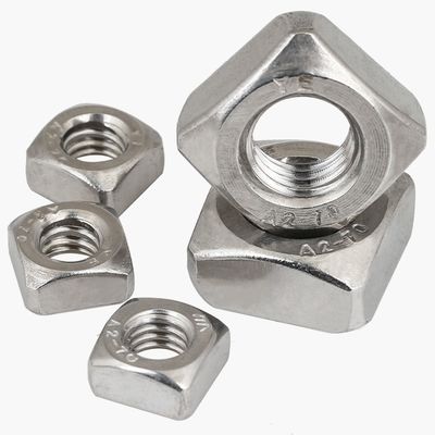 메트릭 M3-M12 304 스테인리스 스틸 네 코너 용접 견과류 DIN928 고강도 단계 용접 볼트