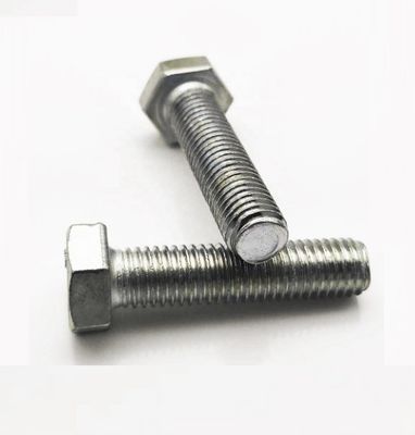 9mm 진크 접착 스테인리스 스틸 헥스 견과류 및 볼트