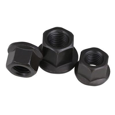 M10-M30 ISO9001 인증을 받은 진크 견과류와 함께 헥사데시멀 플랜지 두께가 되는 견과류