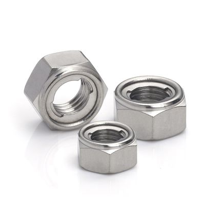 견과류 금속 삽입 DIN980 M8 M10 M12 M16 스테인리스 스틸 헥스 잠금 견과류 ASTM 볼트 및 견과류