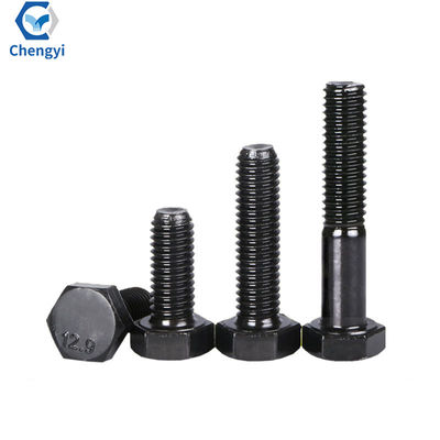 ISO9001 인증 M6-M36 M10 블랙 헥스 볼트 견과류 세척기 8.8 12.9 DIN 표준과 함께