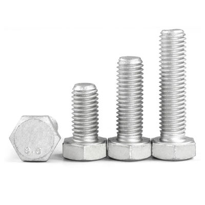 DIN931 DIN933 M6-M36 다크로메트 헥사곤 헥사곤 헤드 볼트 헥사곤 ANSI 헥사곤 UNC UNF