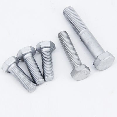 DIN931 DIN933 M6-M36 다크로메트 헥사곤 헥사곤 헤드 볼트 헥사곤 ANSI 헥사곤 UNC UNF