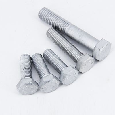 DIN931 DIN933 M6-M36 다크로메트 헥사곤 헥사곤 헤드 볼트 헥사곤 ANSI 헥사곤 UNC UNF