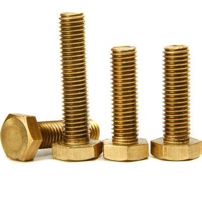 공사용 청동 DIN933 DIN931 헥사곤 헥스 헤드 볼트