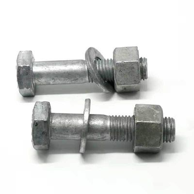 ASTM A325 A325M A194 2H 견과류와 함께 높은 튼튼성 구조 볼트